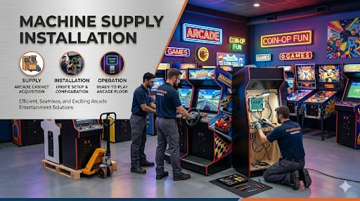 Bowling and arcade machine maintenance and repair services